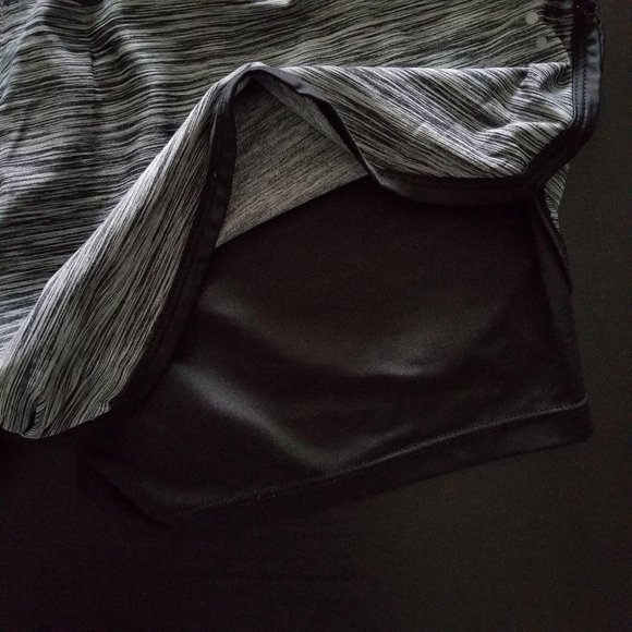 Layer 8 Athletic Running Shorts Black Grey M - Picture 5 of 9